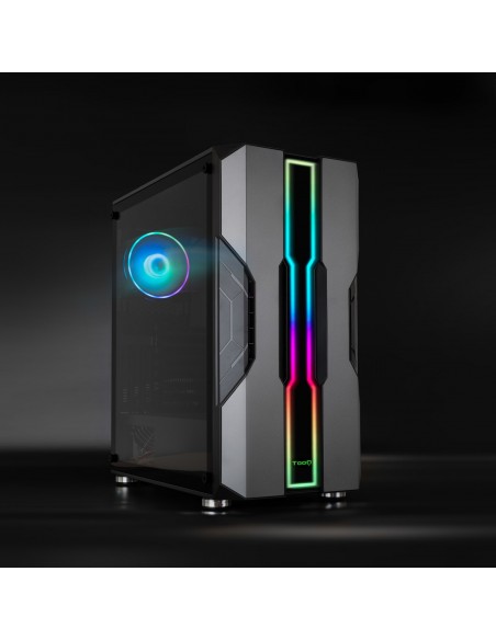 TooQ Caja Semitorre Gaming TQGCC103-B “NIGHTCITY” Negra TooQ Caja Semitorre Gaming TQGCC103-B “NIGHTCITY” Negra