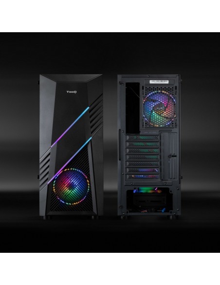 TooQ Caja Semitorre Gaming TQGCC102-B “BIOHAZARD” Negra
