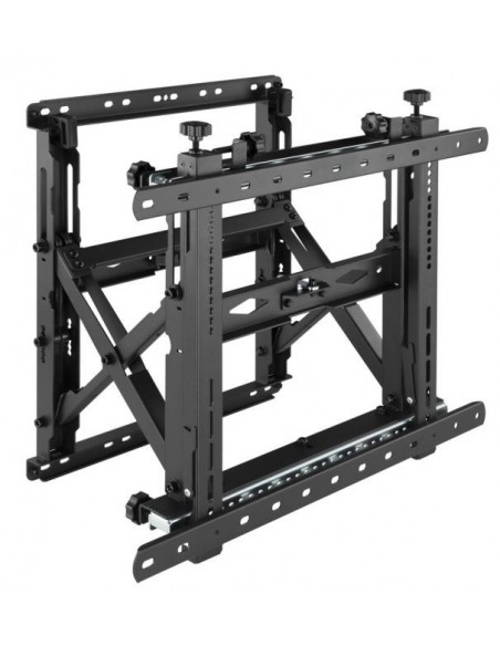 Equip 650352 soporte para monitor 177,8 cm (70") Negro Pared