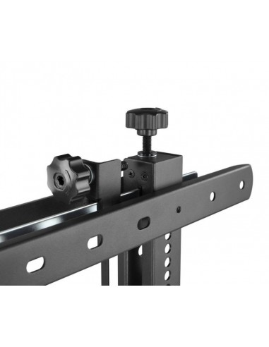 Equip 650352 soporte para monitor 177,8 cm (70") Negro Pared