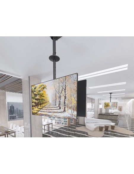 Equip 650370 soporte para pantalla de señalización 165,1 cm (65") Negro