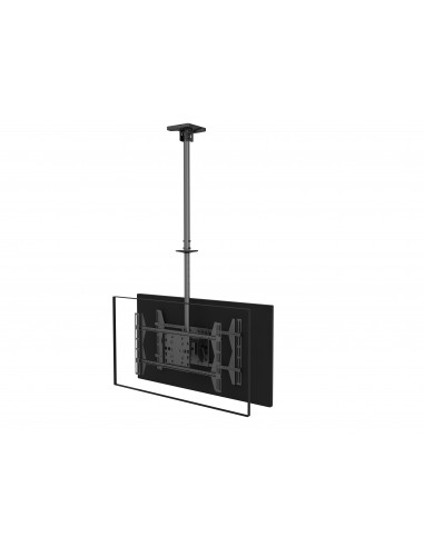 Equip 650370 soporte para pantalla de señalización 165,1 cm (65") Negro