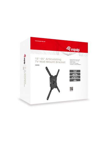 Equip 650405 soporte para TV 139,7 cm (55") Negro