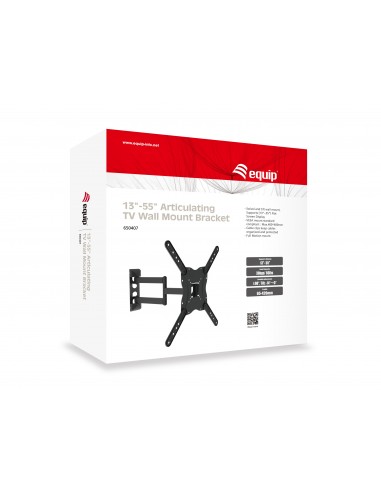 Equip 650407 soporte para TV 139,7 cm (55") Negro