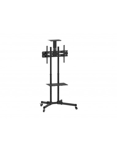 Equip 650603 soporte para monitor 177,8 cm (70") Negro Piso