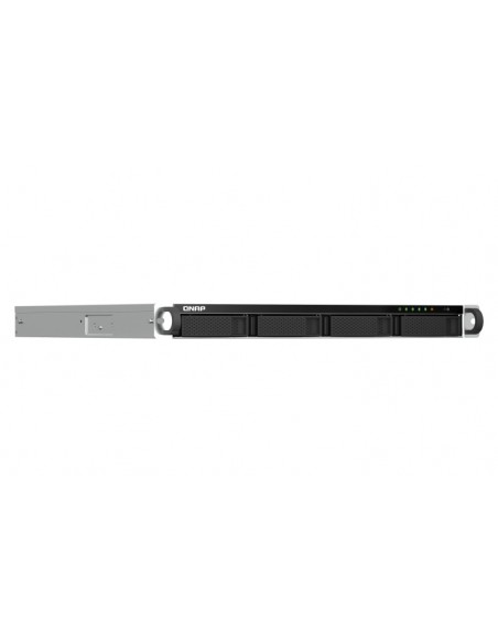 QNAP TS-464U-RP NAS Bastidor (1U) Ethernet Negro N5095