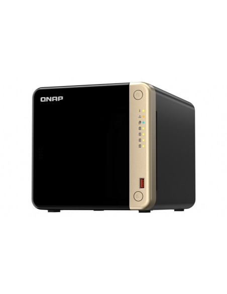 QNAP TS-464 NAS Torre Ethernet Negro N5095