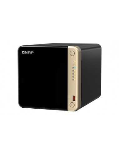 QNAP TS-464 NAS Torre Ethernet Negro N5095