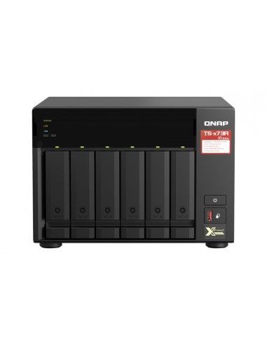 QNAP TS-673A NAS Torre Ethernet Negro V1500B