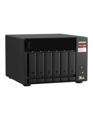 QNAP TS-673A NAS Torre Ethernet Negro V1500B