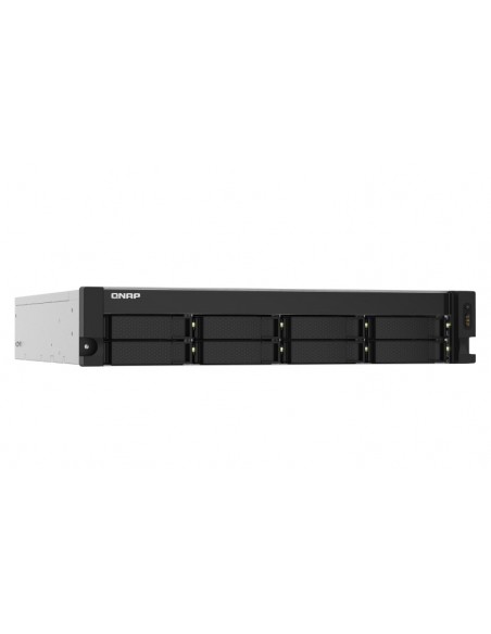 QNAP TS-832PXU-RP NAS Bastidor (2U) Ethernet Negro AL324 QNAP TS-832PXU-RP NAS Bastidor (2U) Ethernet Negro AL324