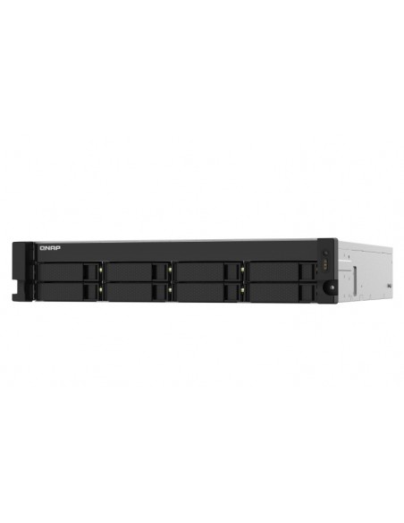 QNAP TS-832PXU-RP NAS Bastidor (2U) Ethernet Negro AL324