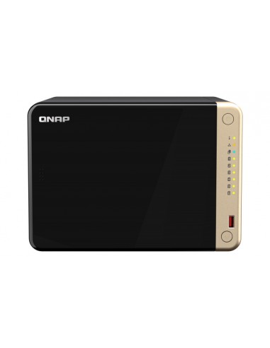 QNAP TS-664 NAS Torre Ethernet Negro N5095