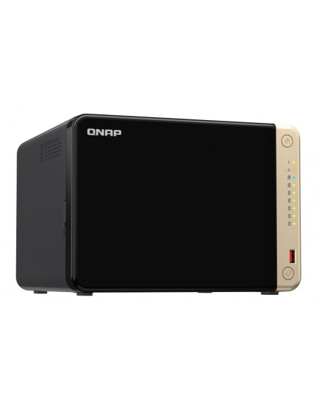QNAP TS-664 NAS Torre Ethernet Negro N5095