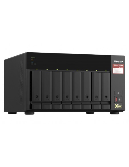 QNAP TS-873A NAS Torre Ethernet Negro V1500B