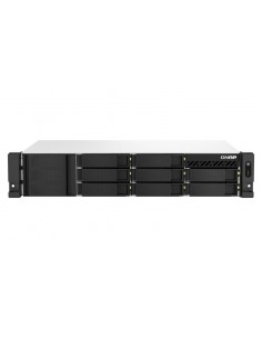 QNAP TS-873AeU-RP NAS Bastidor (2U) Ethernet Negro V1500B