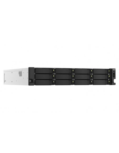 QNAP TS-h1887XU-RP NAS Bastidor (2U) Ethernet Negro, Blanco E-2334