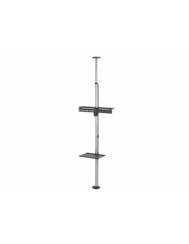 Equip 650621 soporte para TV 177,8 cm (70") Negro, Acero inoxidable