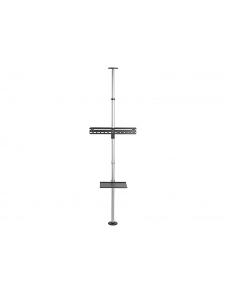 Equip 650621 soporte para TV 177,8 cm (70") Negro, Acero inoxidable