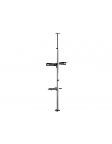 Equip 650621 soporte para TV 177,8 cm (70") Negro, Acero inoxidable