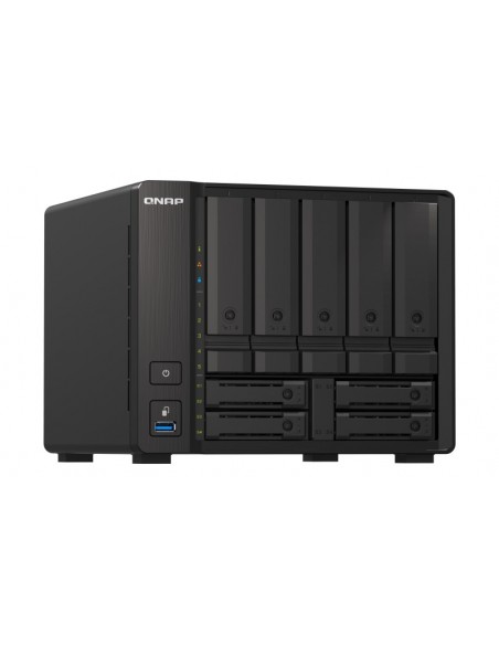 QNAP TS-H973AX NAS Torre Ethernet Negro V1500B