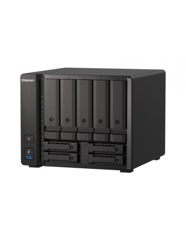 QNAP TS-H973AX NAS Torre Ethernet Negro V1500B