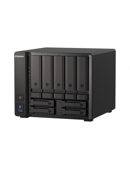 QNAP TS-H973AX NAS Torre Ethernet Negro V1500B