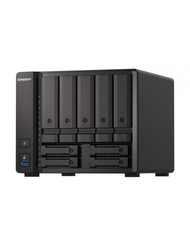 QNAP TS-H973AX NAS Torre Ethernet Negro V1500B