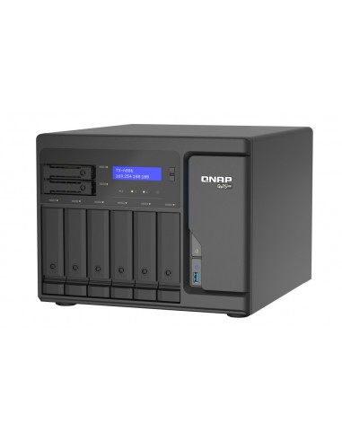 QNAP TS-h886 NAS Torre Ethernet Negro D-1602