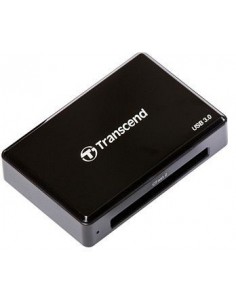 Transcend CFast 2.0 USB3.0 lector de tarjeta USB 3.2 Gen 1 (3.1 Gen 1) Negro