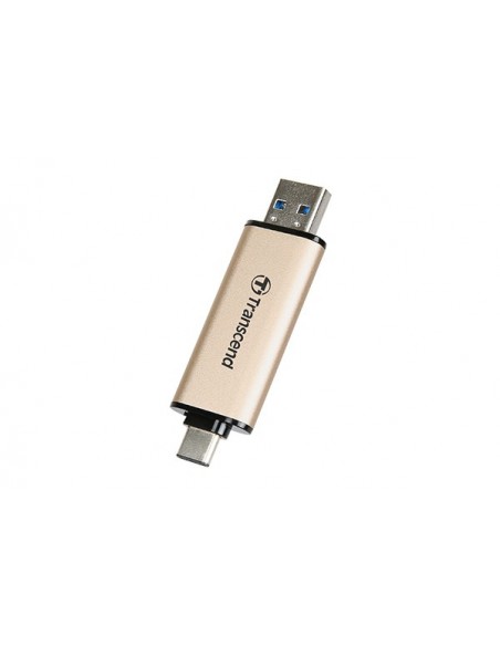 Transcend JetFlash 930C unidad flash USB 128 GB USB Type-A   USB Type-C 3.2 Gen 1 (3.1 Gen 1) Oro
