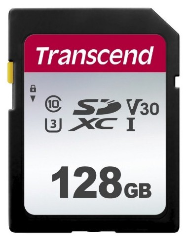 Transcend 128GB, UHS-I, SD SDXC NAND Clase 10