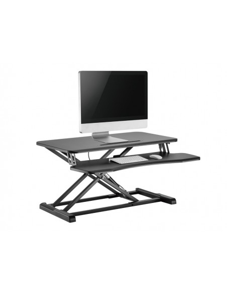 Equip 650840 soporte para monitor Negro Escritorio