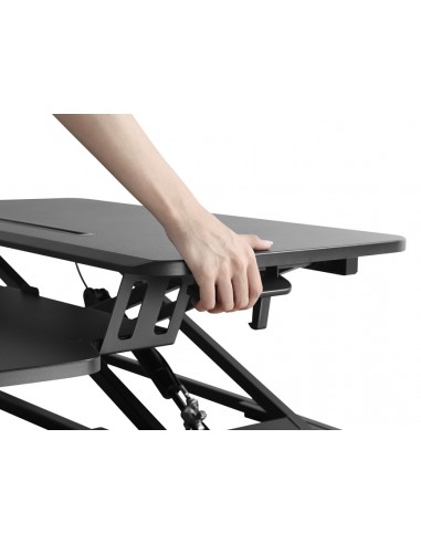 Equip 650840 soporte para monitor Negro Escritorio