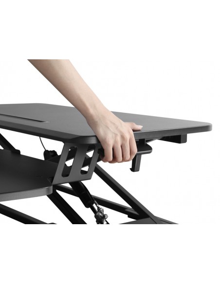 Equip 650840 soporte para monitor Negro Escritorio