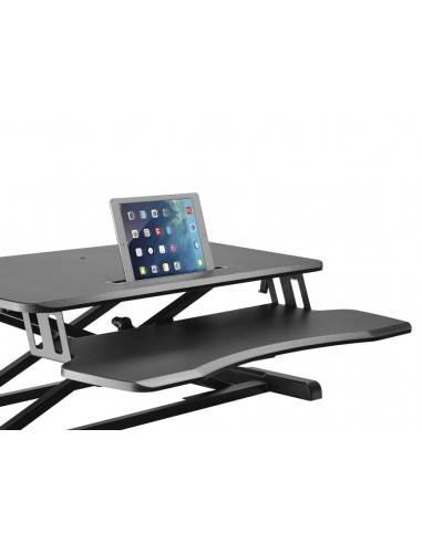 Equip 650840 soporte para monitor Negro Escritorio