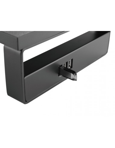 Equip 650881 soporte para monitor Negro Escritorio