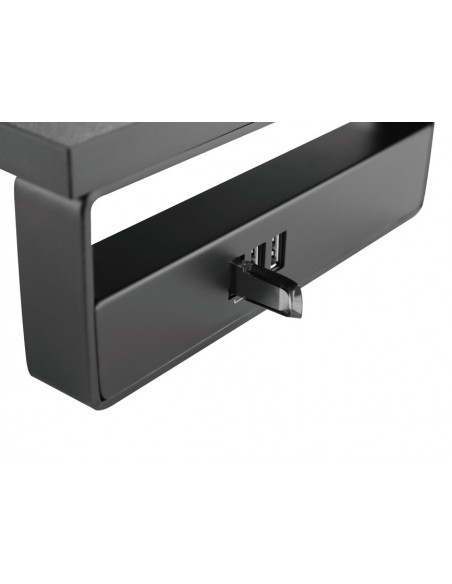 Equip 650881 soporte para monitor Negro Escritorio