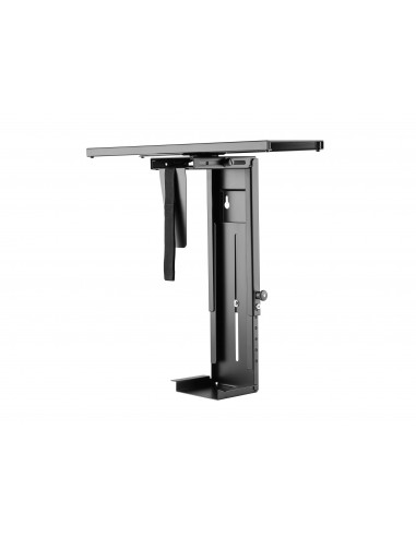 Equip 650892 soporte de CPU Soporte para instalación de CPU bajo mesa Negro