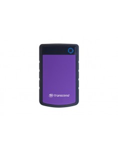 Transcend StoreJet 25H3 disco duro externo 4 TB Negro, Púrpura