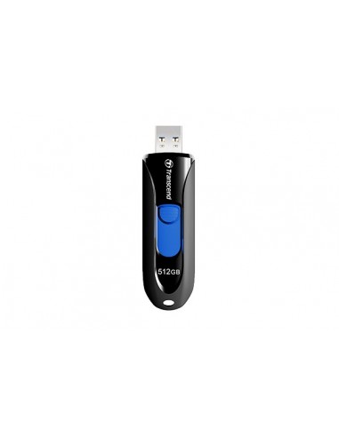 Transcend JetFlash 790 unidad flash USB 512 GB USB tipo A 3.2 Gen 1 (3.1 Gen 1) Negro