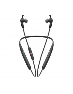 Jabra Evolve 65e MS & Link 370 Auriculares Inalámbrico Banda para cuello Oficina Centro de llamadas MicroUSB Bluetooth Negro