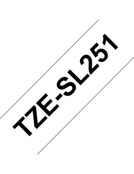 Brother TZe-SL251 cinta para impresora Negro