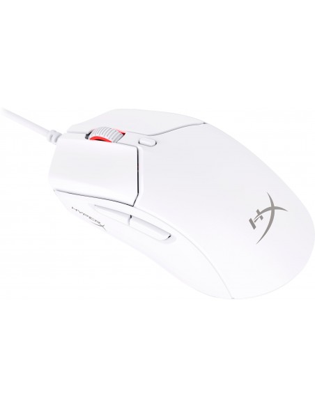 HyperX Pulsefire Haste 2  ratón gaming (blanco)