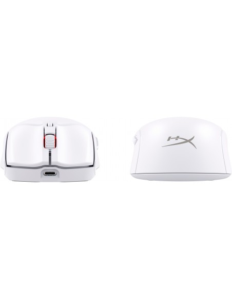 HyperX Pulsefire Haste 2  ratón gaming inalámbrico (blanco)