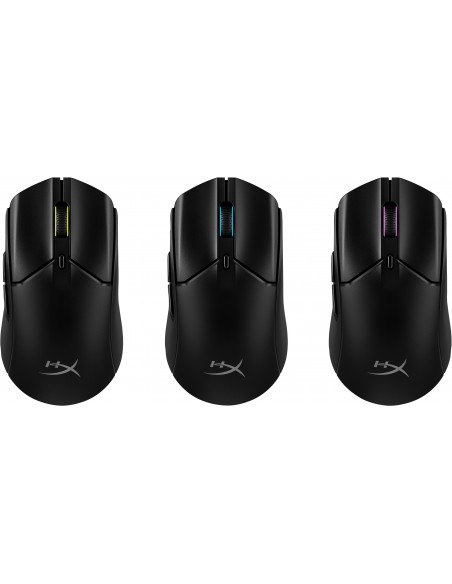 HyperX Pulsefire Haste 2  ratón gaming inalámbrico (negro)