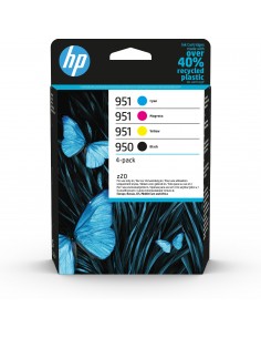 HP Paquete de 4 cartuchos de tinta Original 950 negro y 951 cian magenta amarillo