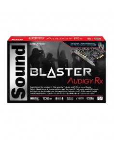 Creative Labs Sound Blaster Audigy Rx Interno 7.1 canales PCI-E 2