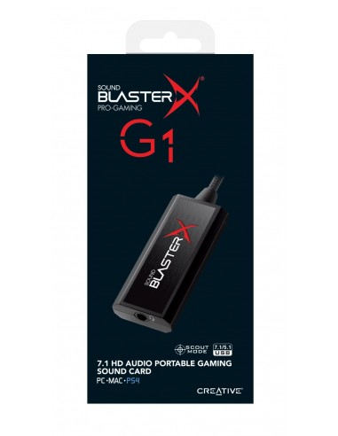 Creative Labs Sound BlasterX G1 7.1 canales USB
