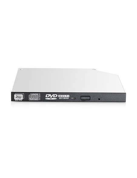HPE 9.5mm SATA DVD-RW JackBlack Gen9 Optical Drive unidad de disco óptico Interno DVD Super Multi DL Negro, Gris